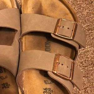 New Birkenstock Arizona Mocha Sandal 36 / 5 or 6